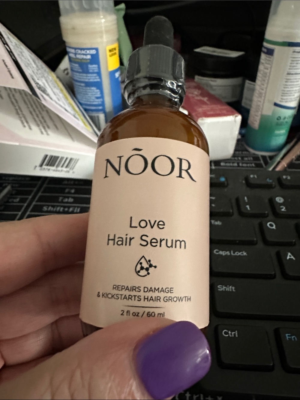 Love Hair Serum — Pink Nourishing Treatment